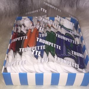 Box of 6 pair of Champs baby socks by Trumpette.